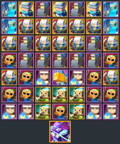 формация с Сильвакс с дальными войсками