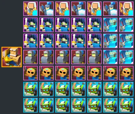 формация с Джином и более сильными войсками